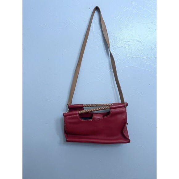 Fossil Key Per Crossbody/Shoulder/Clutch Bag Clutch Bamboo Handle Strap - Picture 1 of 11